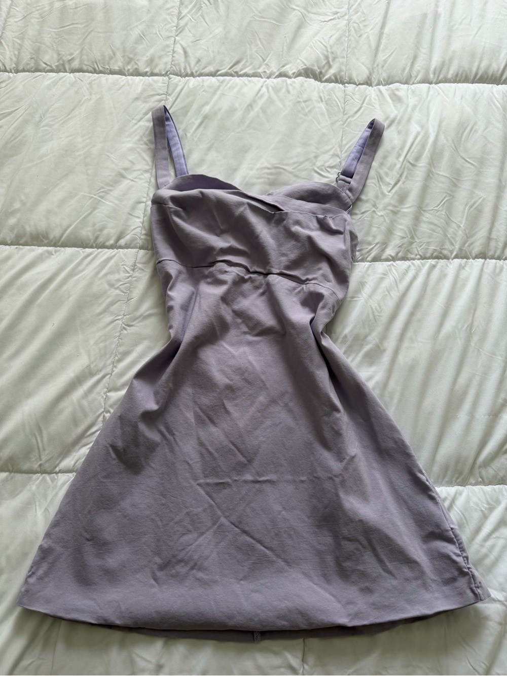 SHEIN Lavender Strappy Mini Dress - Picture 5 of 6